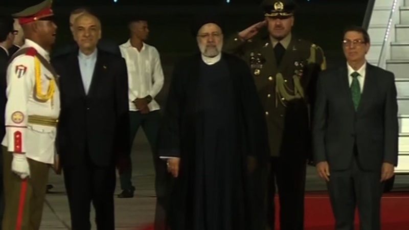 Raisi Tiba di Havana