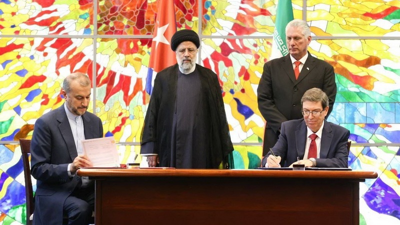 Подписание 6 документов о сотрудничестве между Ираном и Кубой