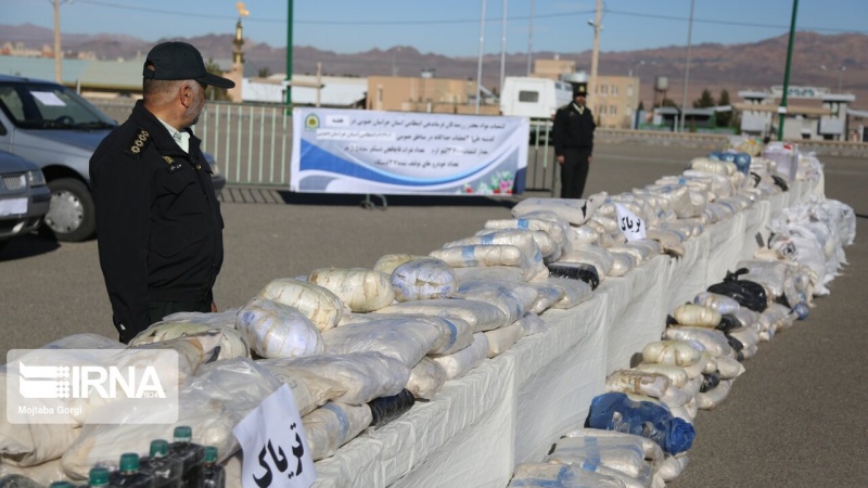 Обнаружение более одной тонны наркотиков на юго-востоке Ирана