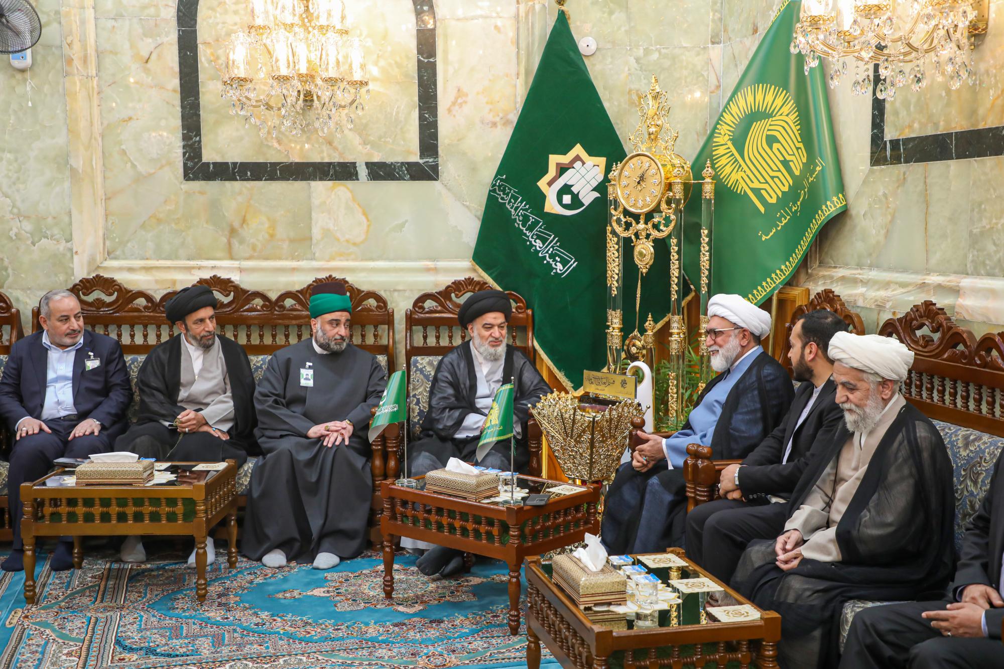Tinatalakay ng mga Banal na dambana ng Al-Abbas at Imam al-Rida ang mga paraan upang malampasan ang mga hadlang 