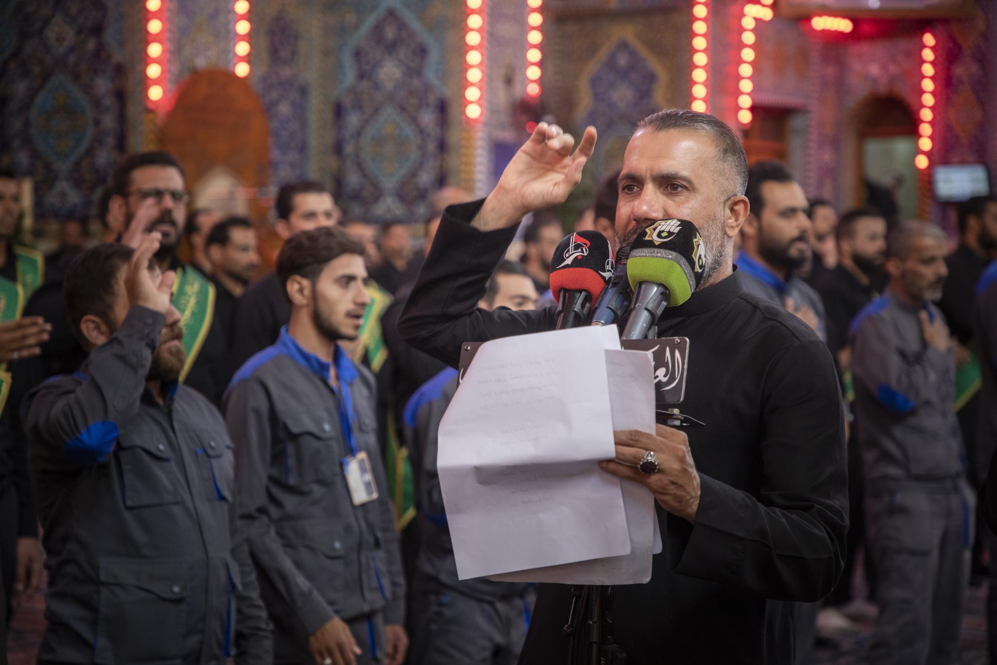 Servants of two holy shrines in Karbala commemorates martyrdom of Imam al-Jawad (+Photos)