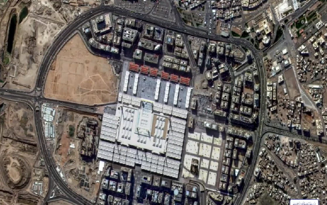 تصویر ماهواره خیام از مسجدالنبی(ص) و قبرستان بقیع