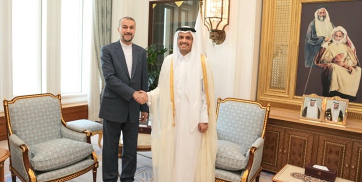 وزير الخارجية الايراني يزور قطر لمواصلة التطوير الشامل للعلاقات مع دول الجوار