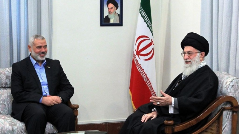 Pemimpin Hamas Bertemu Rahbar