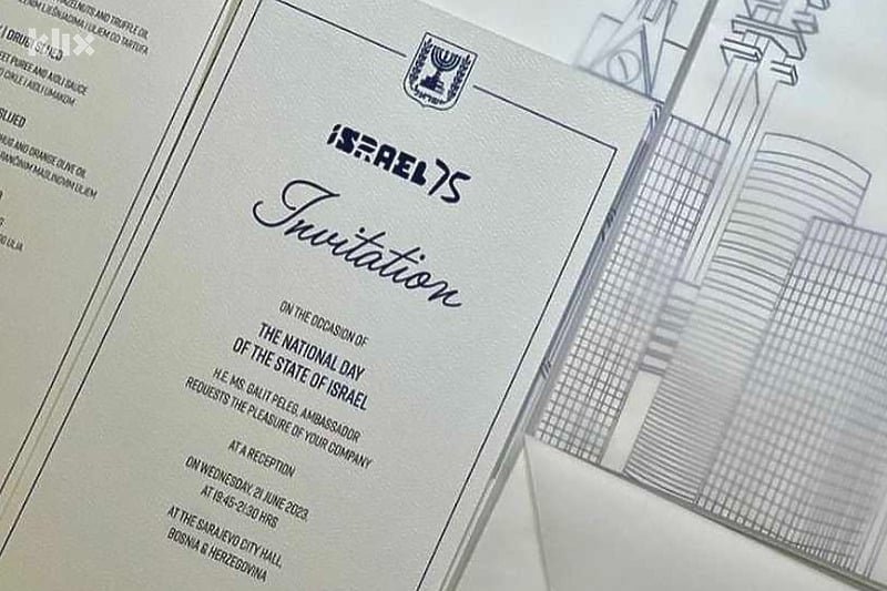 Izraelci u Sarajevu otkazali prijem povodom proslave nacionalnog dana, nije im dozvoljen vatromet