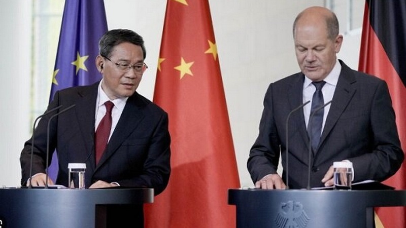Обращение канцлера Германии к Китаю на предмет прекращения войны на Украине