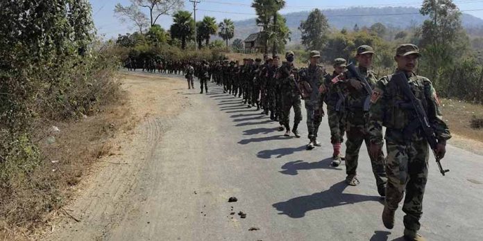 ဆိပ်ဖြူ၌ ၂ ရက်အတွင်း မိုင်းဆွဲခံရမှုကြောင့် စစ်ကောင်စီတပ်ဖွဲ့ဝင်  ၂၀ သေဆုံး