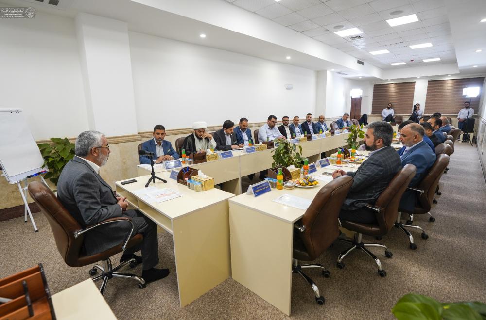 مناقشة الاستعدادات لإقامة فعاليات أسبوع الولاية بمناسبة عيد الغدير الأغر في النجف الأشرف+(صور)