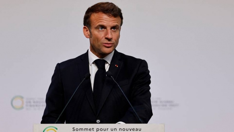 Macron: l'Ue deve agire indipendentemente contro eccessiva dipendenza dagli Usa