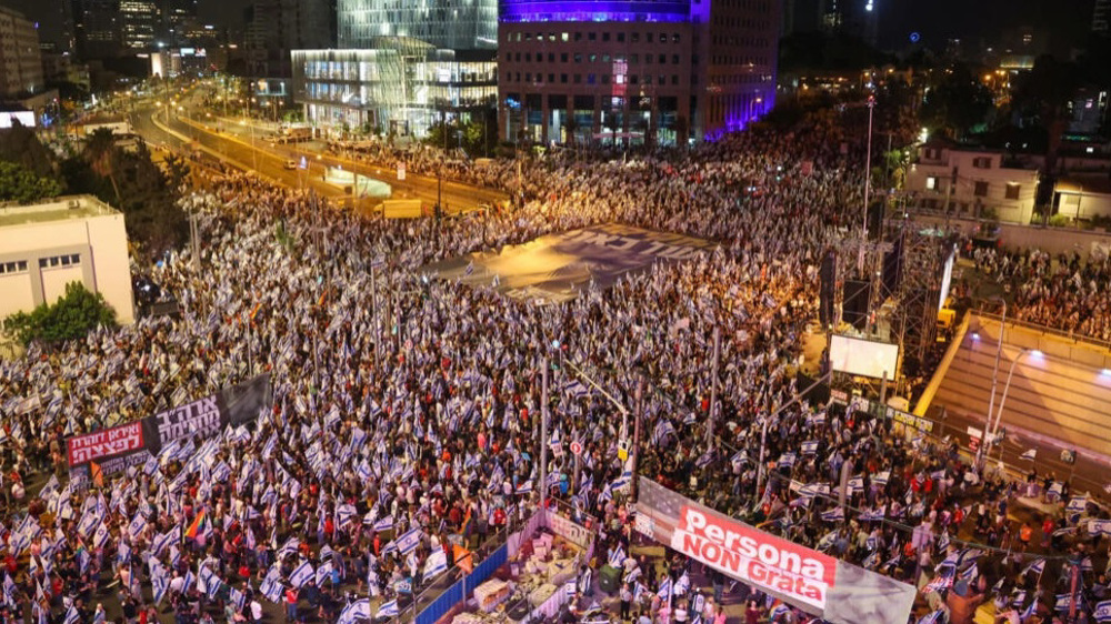 Thousands of protesters slam Israeli cabinet’s extremist policies for 25th straight week