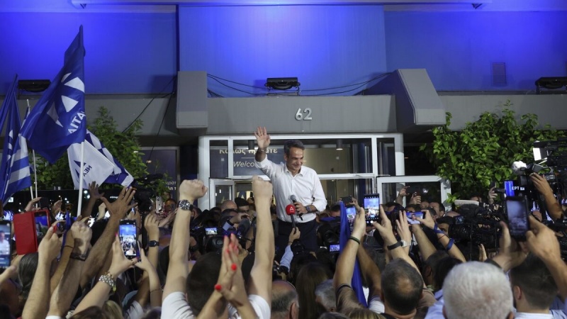ギリシャ議会再選挙、与党が勝利宣言