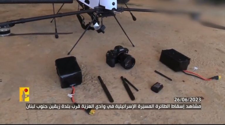 Hezbollah downs Israeli regime drone in south Lebanon (+Photos)