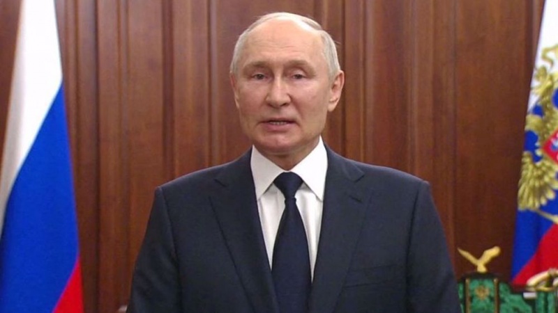 Putin nach Meuterei: Westen und Ukraine wollten, dass Russen sich gegenseitig töten