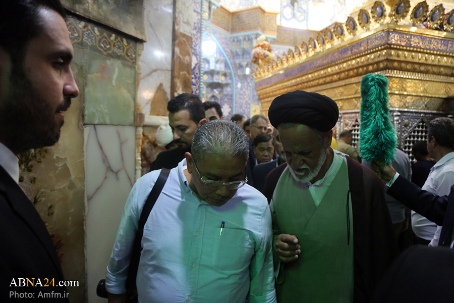 Photos: Minister of Foreign Affairs of Brunei visits Hazrat Masoumeh shrine in Qom