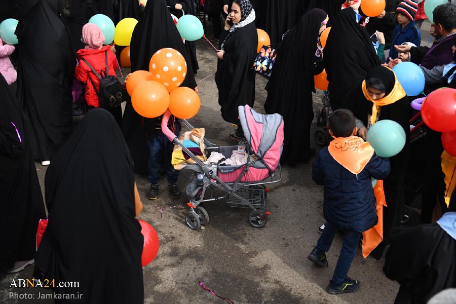 گزارش تصویری/ گردهمایی کالسکه سواران نسل ظهور در شهر قم