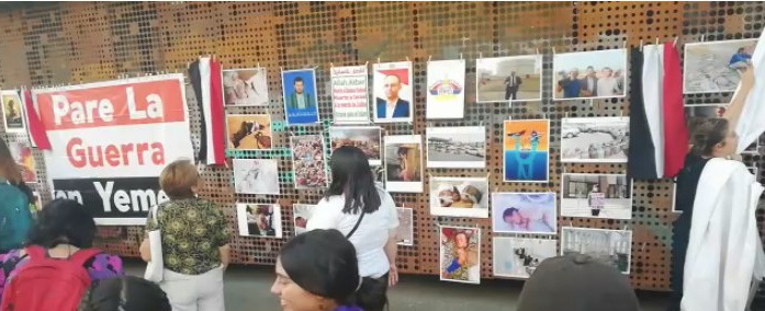 Chilean activist organizes exhibition to show solidarity with Yemeni women