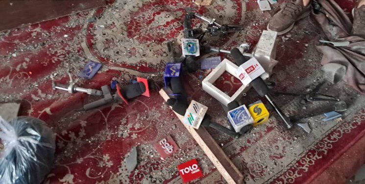 3 ang patay at ilan pa ang nasugatan sa pagsabog ng terorista sa opisina ng Tabian center at sa nalitang ahensya sa Mazar-e-Sharif