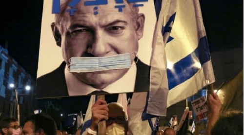 Netanyahuya qarşı etirazlar davam edir