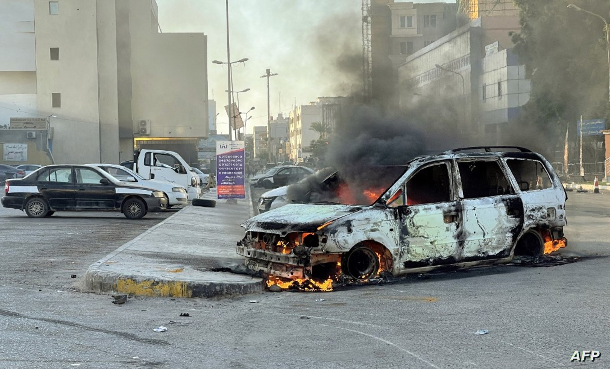 ليبيا: اشتباكات مسلحة في مناطق متفرقة شرقي العاصمة طرابلس
