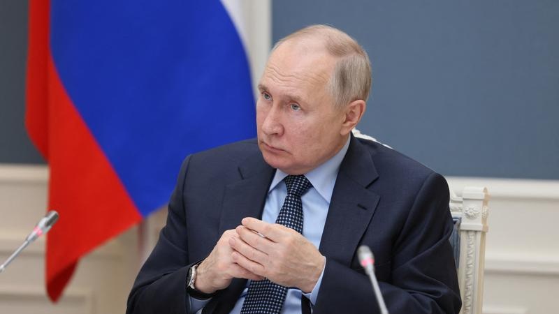 ロシア大統領、ウクライナで「国家存続賭けた戦い」
