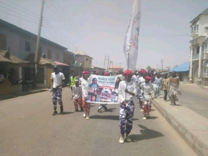 Gagarumar Muzaharar Nisfu Sha'aban da  Kunyata El Rufa'i a garin Zaria  A yau Alhamis 16/3/2023