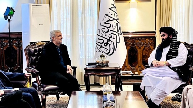 Консультация между послом Ирана и и.о. главы МИД правительства "Талибан"