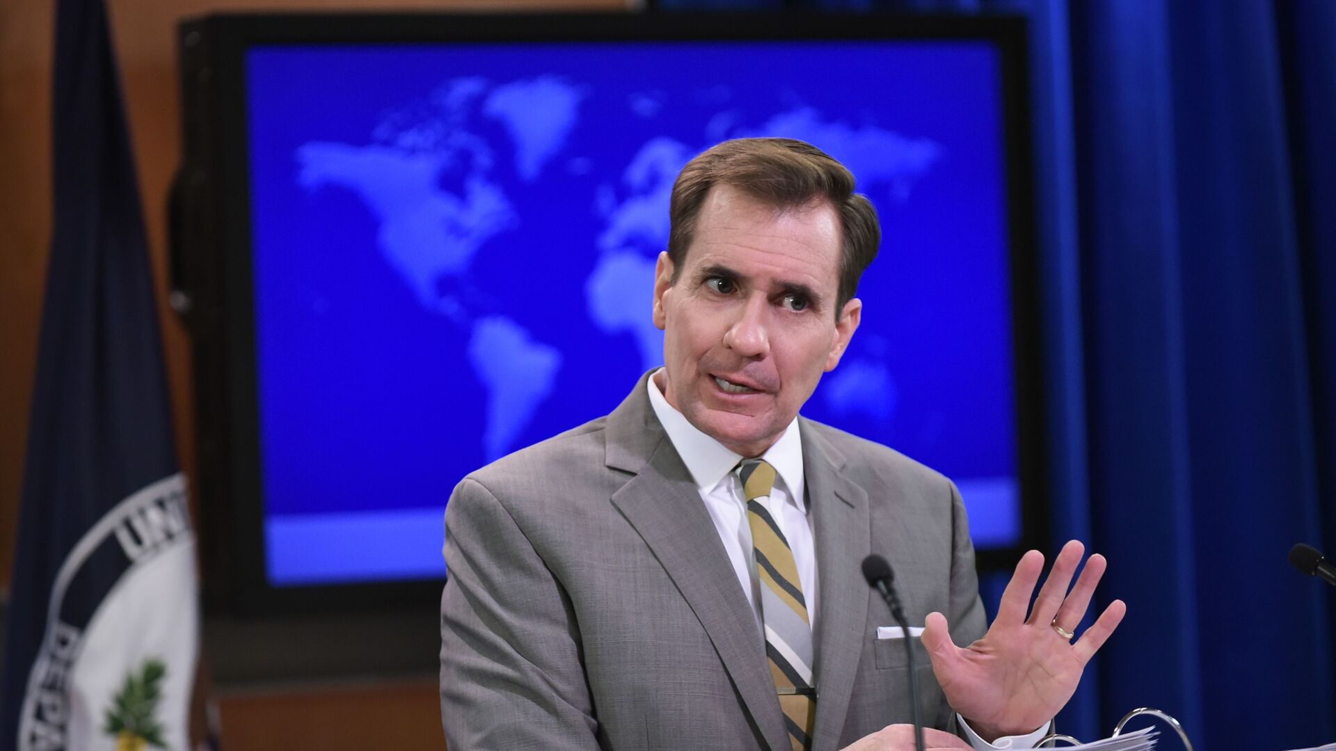 البيت الأبيض: لا نريد حالياً وقفاً للنار في أوكرانيا