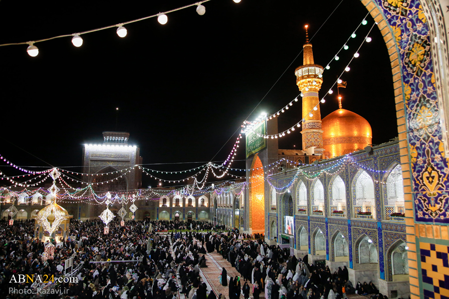 تقرير مصور / عيد حلول السنة الشمسية الايرانية الجديدة في حرم الإمام الرضا(ع)