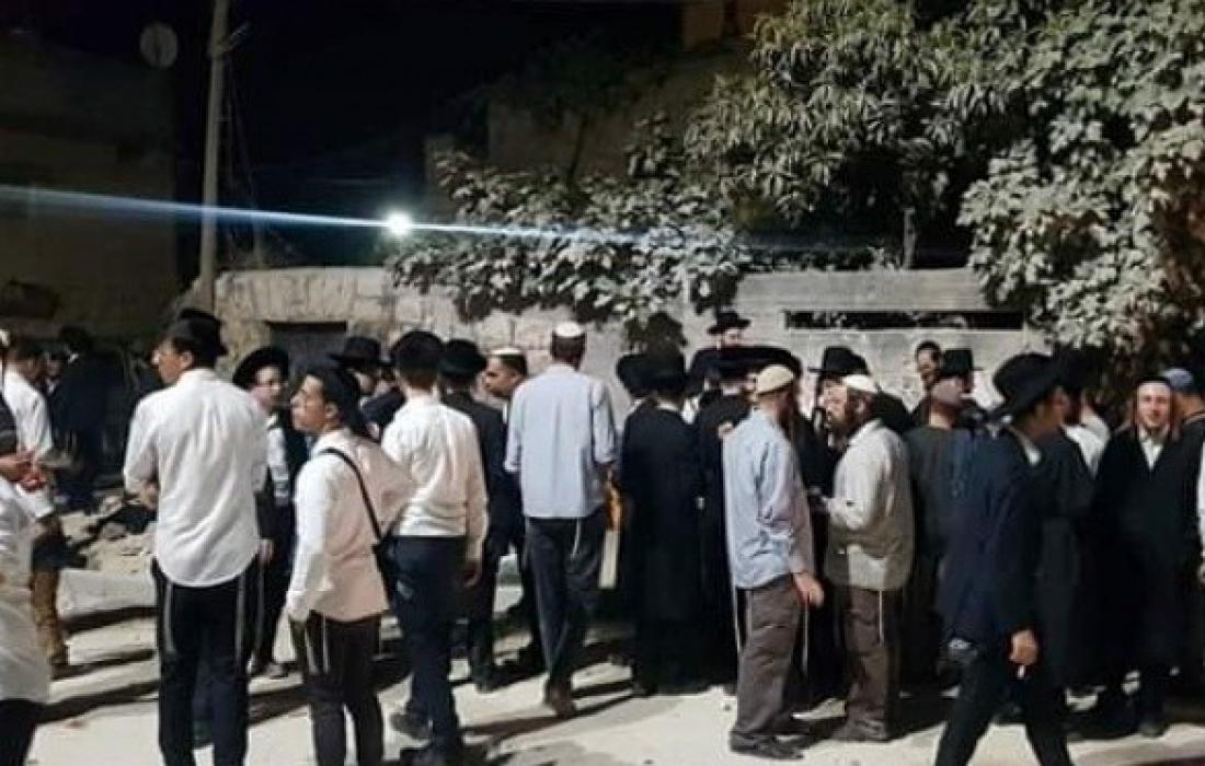 مستوطنون يقتحمون بلدة عورتا بنابلس