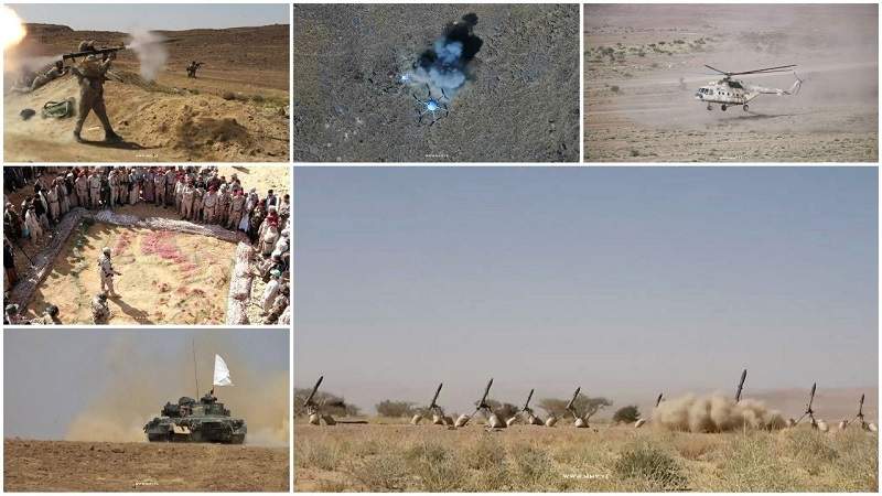  القوات المسلحة اليمنية تنفذ مناورة (الصمود في وجه العدوان) بمشاركة جميع الوحدات العسكرية 