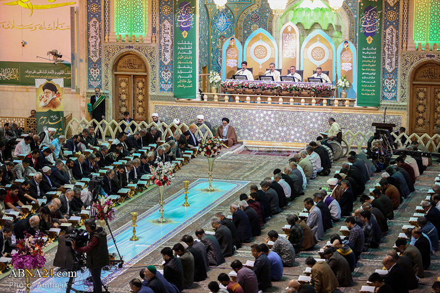 تقرير مصور / انطلاق الجلسة القرآنية بمناسبة شهر رمضان المبارك في حرم السيدة المعصومة (ع) 