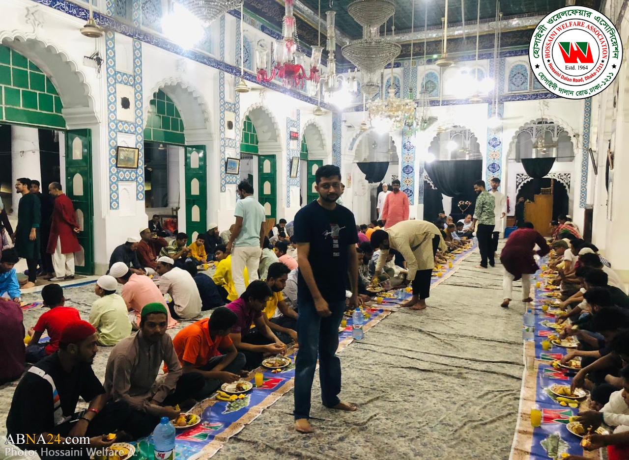 تقرير مصور / برنامج افطاري يومي في شهر رمضان المبارك في حسينية "دالان" ببنغلاديش