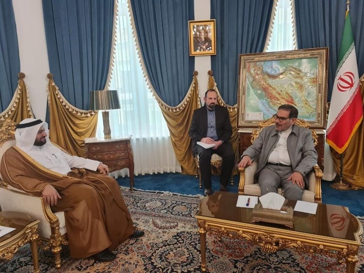Tinanggap ni Shamkhani ang Ministro ng Estado ng Qatar: Para tanggalin ang mga umiiral na hadlang sa pagitan ng dalawang bansa
