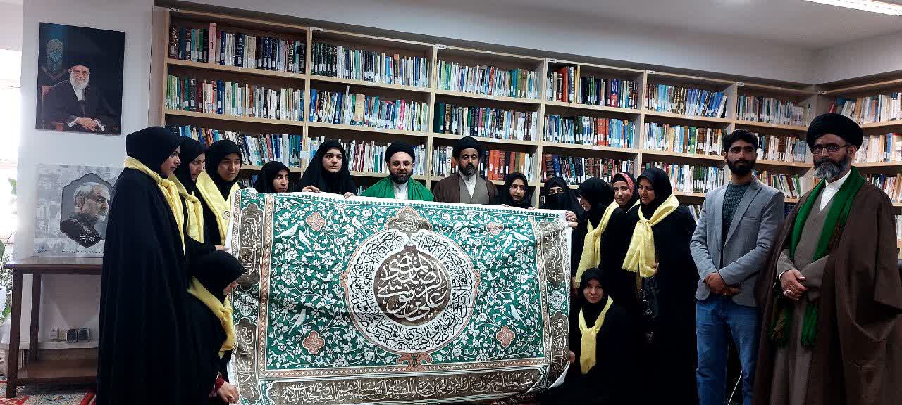 حضور جمعی از دانشجویان و اساتید دانشگاه کشمیر در دوره سفیران رضوی 