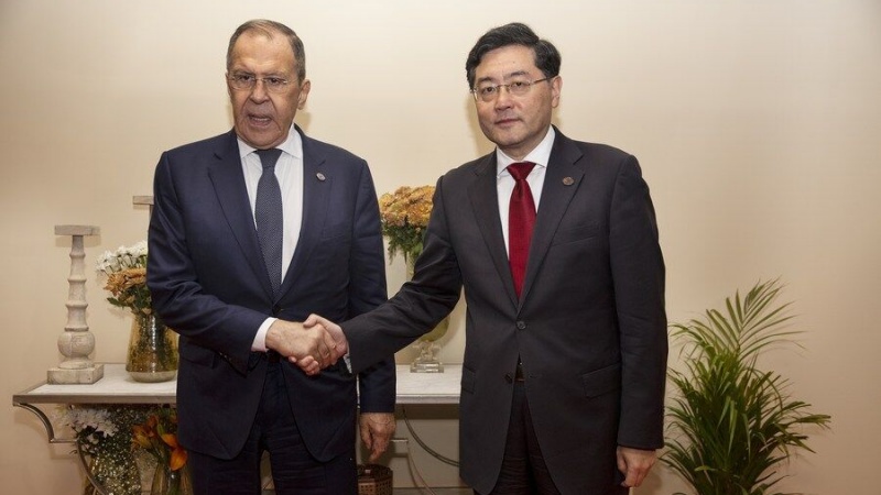 Встреча глав МИД Китая и России; война в Украине - ось переговоров