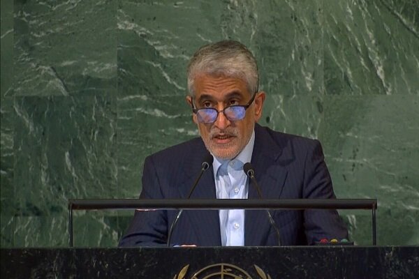  Iran UN envoy: Zionist regime's bullying breaching intl. law, UN Charter