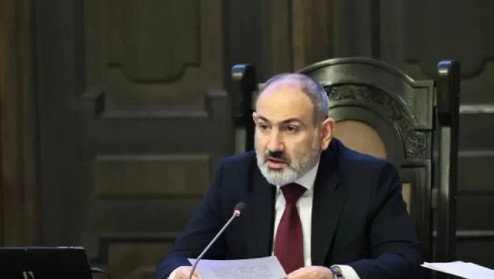 Paşinyan Almaniya parlamentində Azərbaycanı ittiham etdi