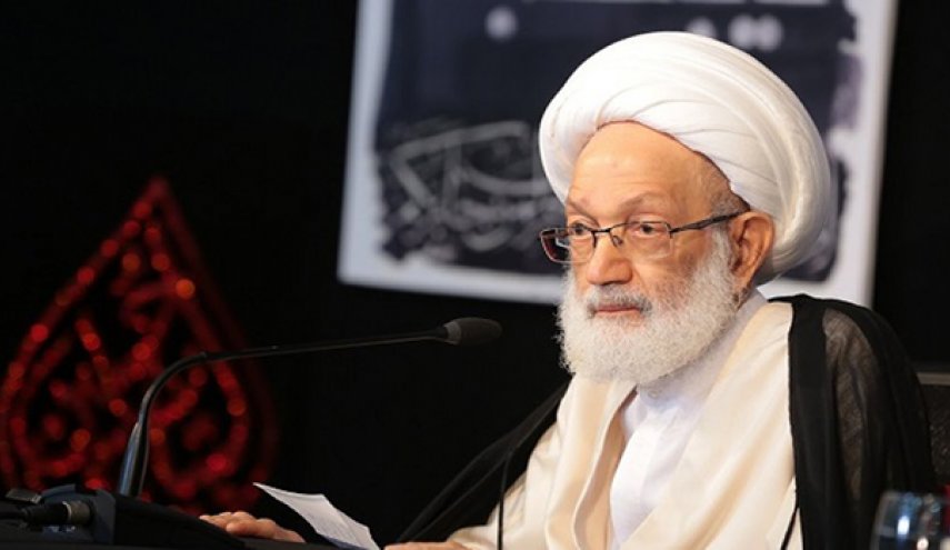 آية الله قاسم: السجناء في البحرين ينتصرون على السلطة الحاكمة