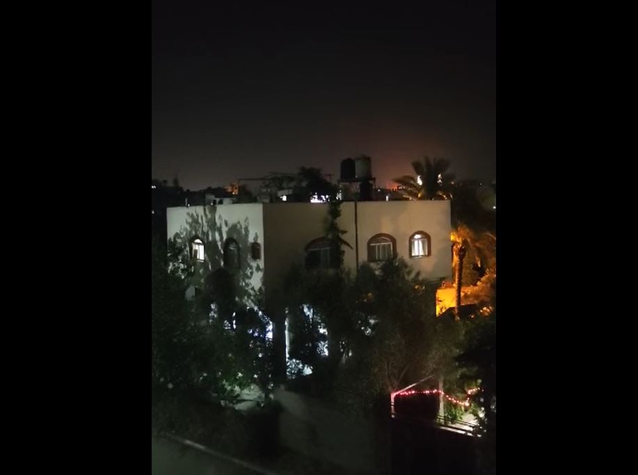 Video: Moment when Israeli warplanes targeted a house in Gaza while people peacefully sleeping