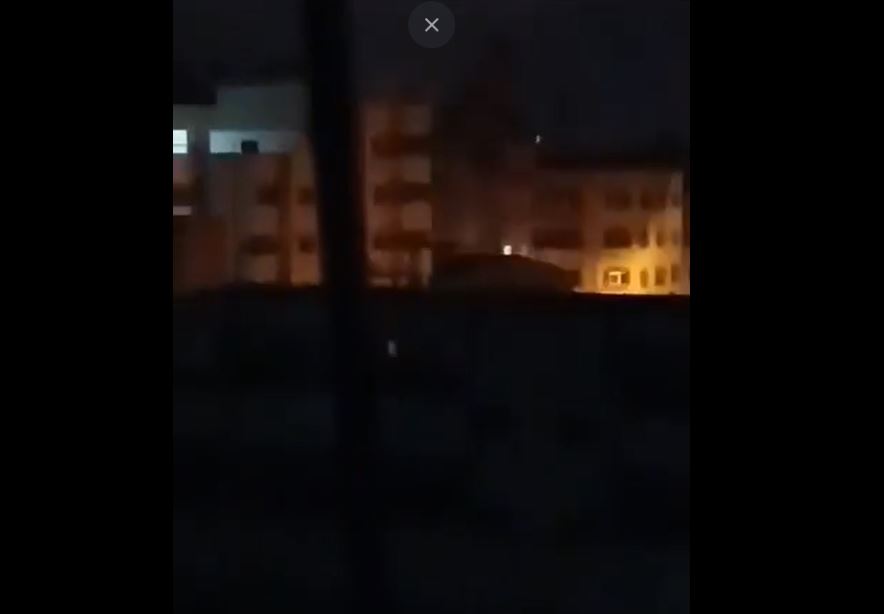 Video: Israeli terrorist warplanes target an apartment east of Gaza with at least 3 rockets