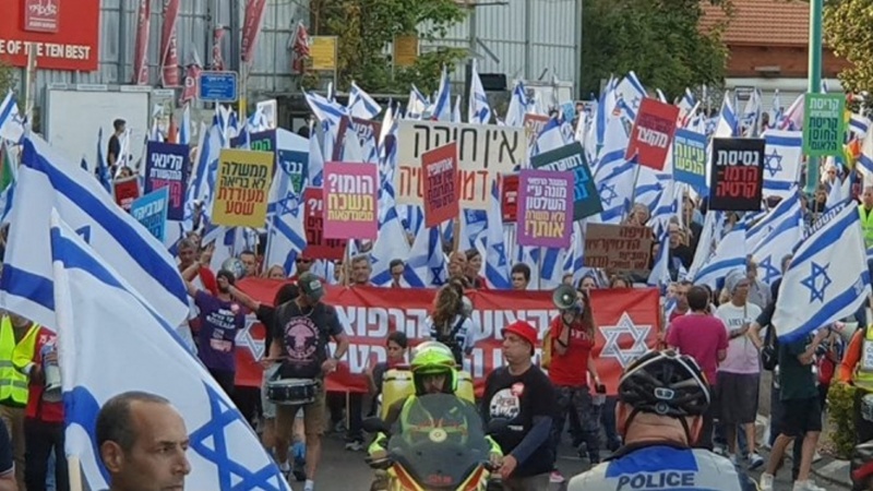 Tak Peduli Perang, Warga Israel Terus Demo Netanyahu
