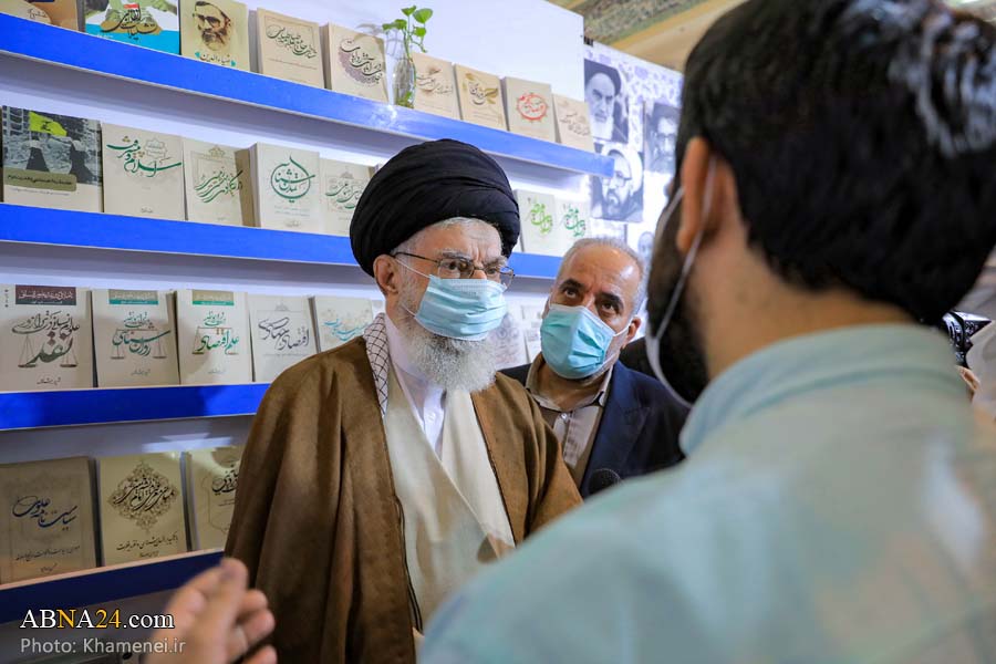 تقرير مصور / قائد الثورة الاسلامية يزور معرض طهران الدولي للكتاب في العاصمة الايرانية