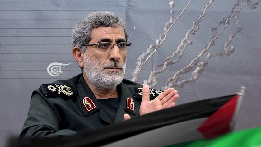 Palestine inscribed another epic in fight against Israel: General Qaani