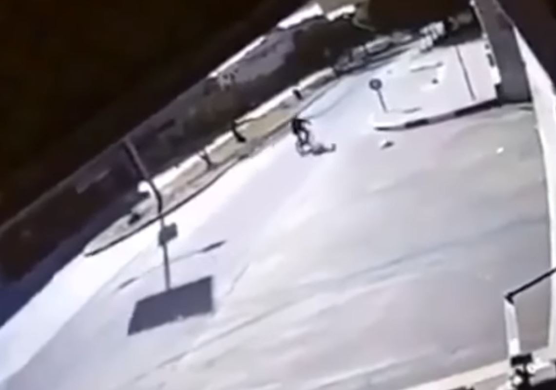Watch: Horrific moment when Israeli drone target a Palestinian man while on bicycle in Rafah 