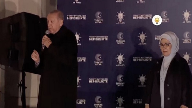 ئەردۆغان: بە مەودایەکی زۆرەوە لە پێشەوەین، ئەگەر بچینە قۆناغی دووەمیش ھەمیسان ھەر سەردەکەوین