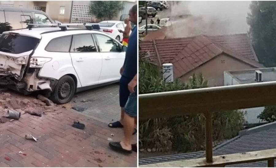 صاروخ من غزة يصيب منزلا في مستوطنة "سديروت" بشكل مباشر والاحتلال يفعل القبة الحديدة