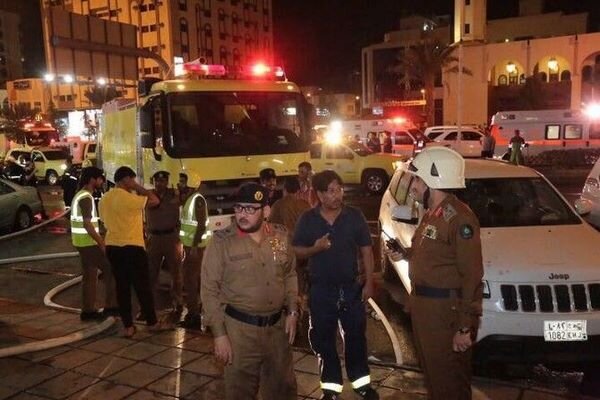 Eight Pakistani pilgrims dead in Mecca hotel fire