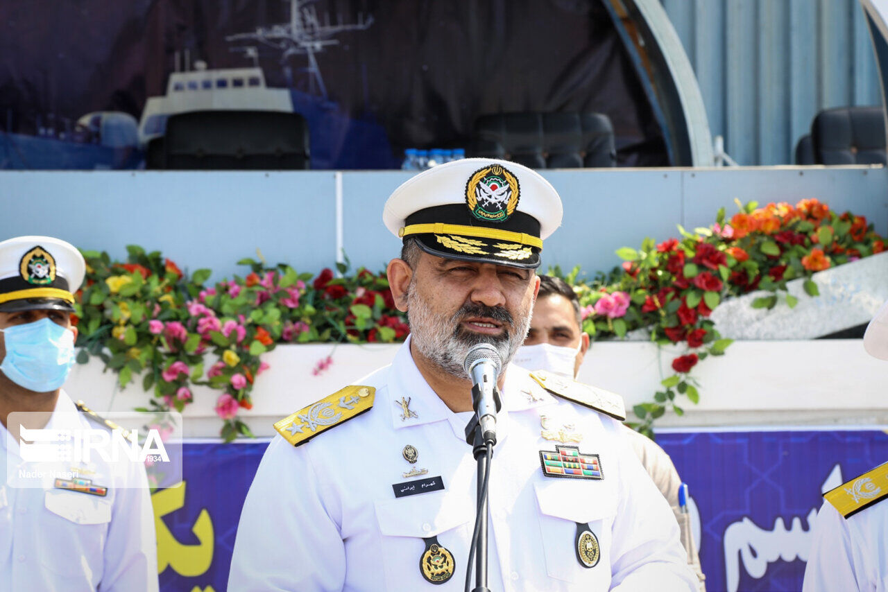 Contra-almirante iraniano: a 86ª Flotilha do Exército consolidou a posição do Irã na Nova Ordem Mundial