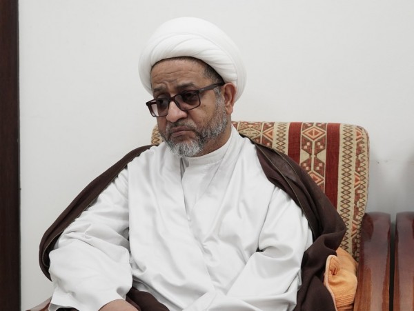 إحالة خطيب جامع الإمام الصادق في الدراز الشيخ محمد صنقور إلى "النيابة العامة"