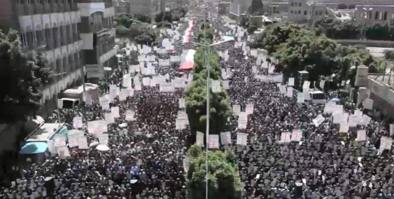 Mass rally in Sanaa commemorates anniversary of ‘al-Sarkha’, Ansarullah’s slogan